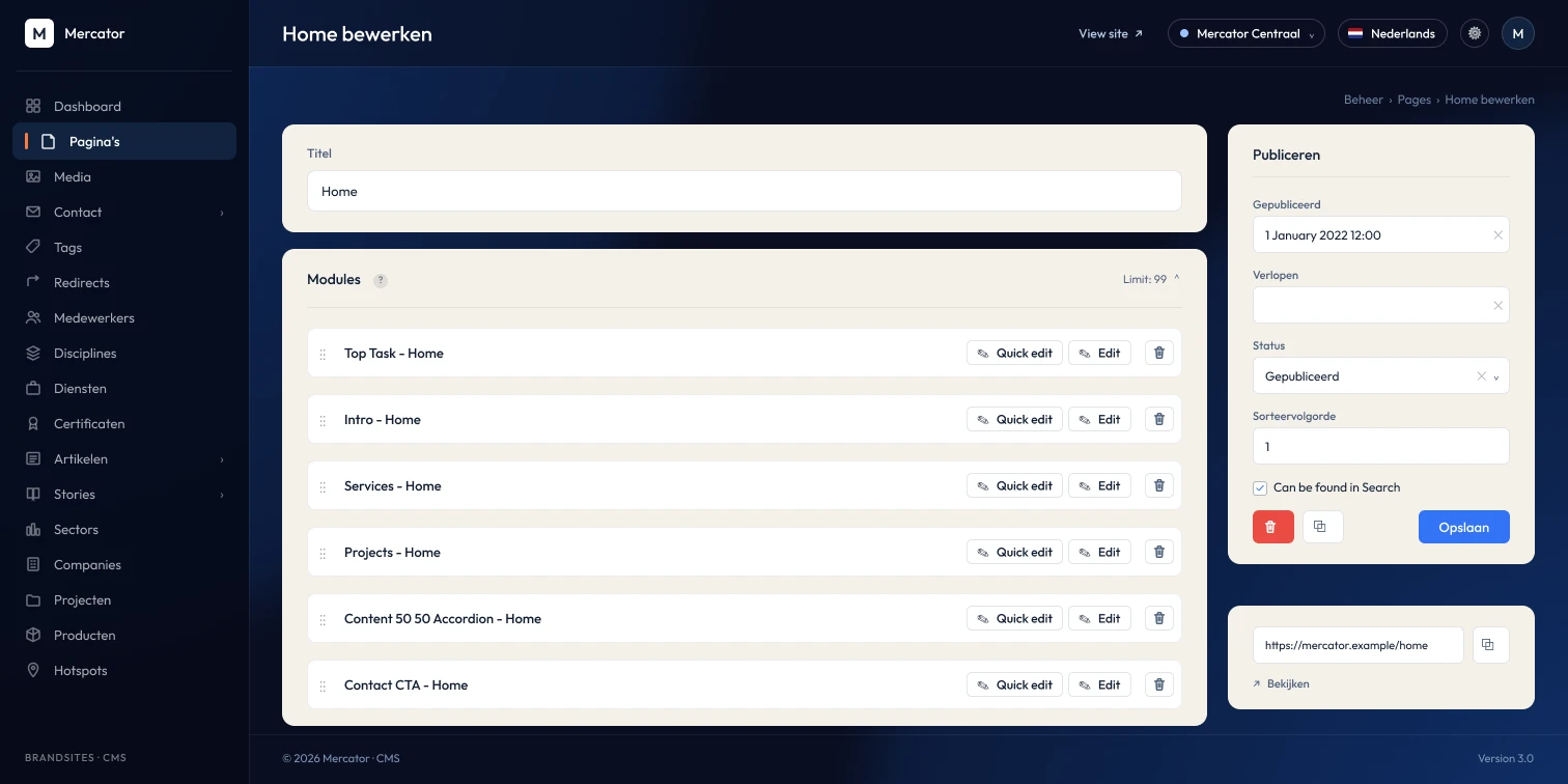 BrandSites screen 2