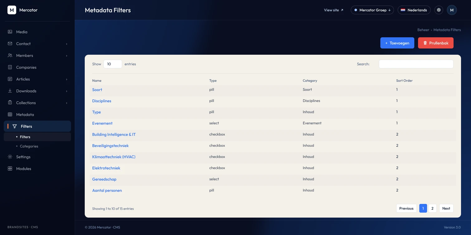 BrandHub screen 7